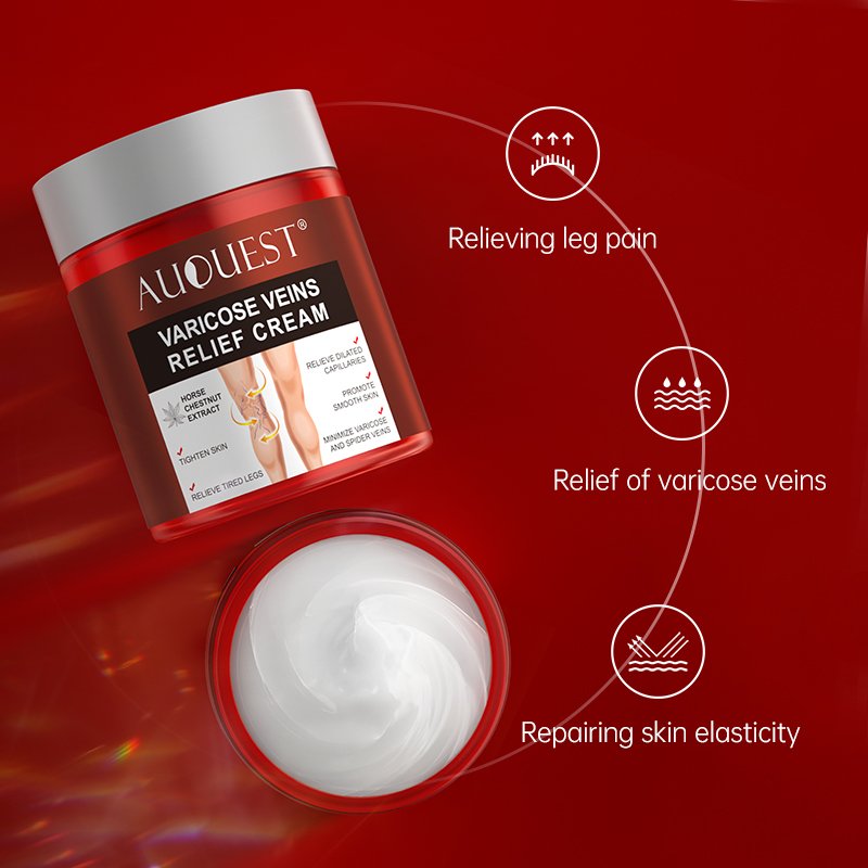 Health Care Body Cream for Varicose Veins Treatment Herbal Extract Chinese Herbal Medicine Relieve Skin Care