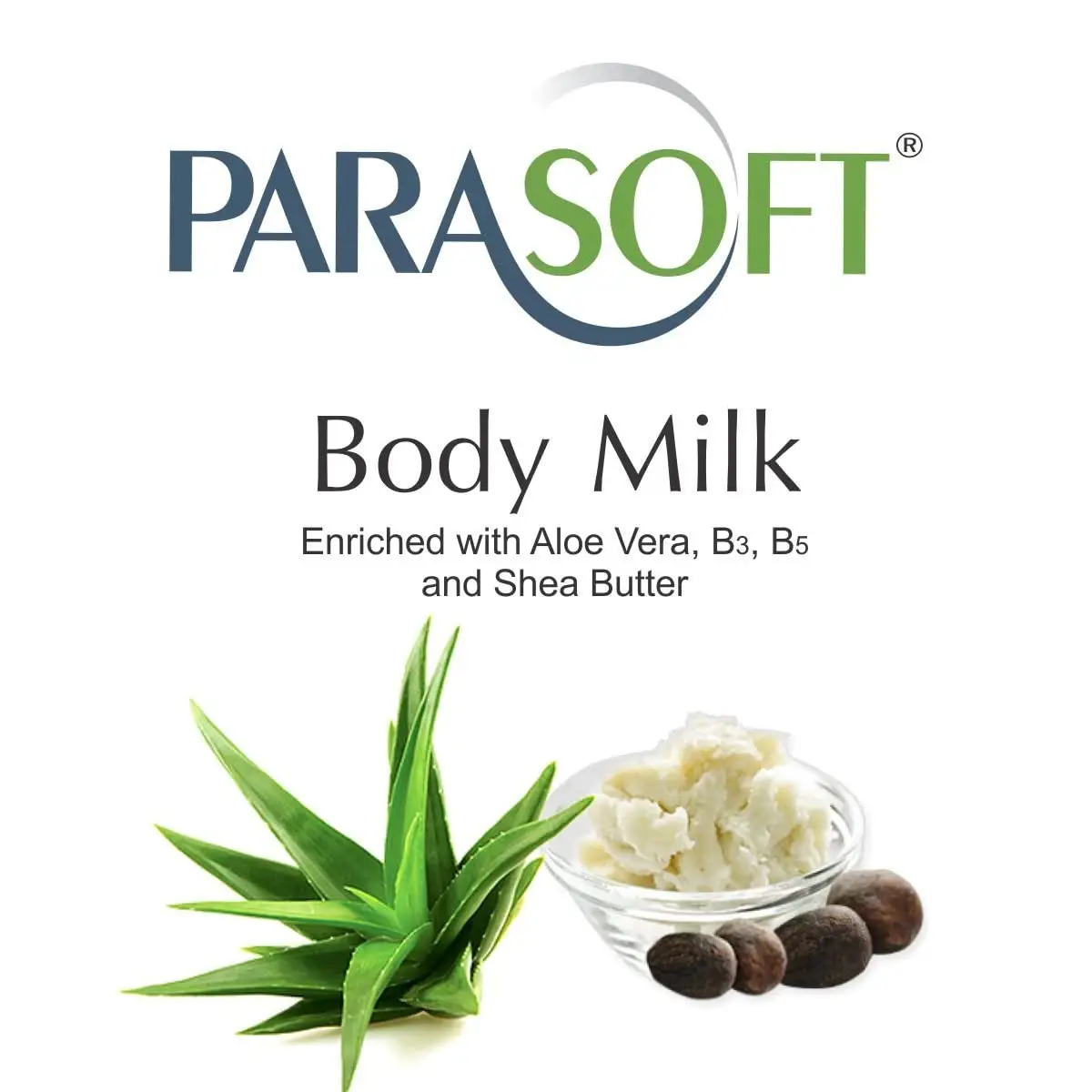 OEM Custom Made Parasoft Body & Face Milk Lotion with Light Liquid Paraffin For Very Dry Skin Uses Lotion-100ml