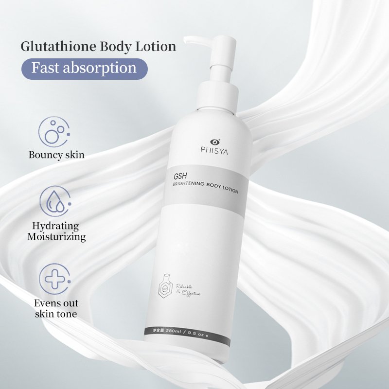 Customized White Glutathion-Strong Rapid Fading Body Cream Body Lotion Hydroquinone Free Moisturizing Milk Body Lotion