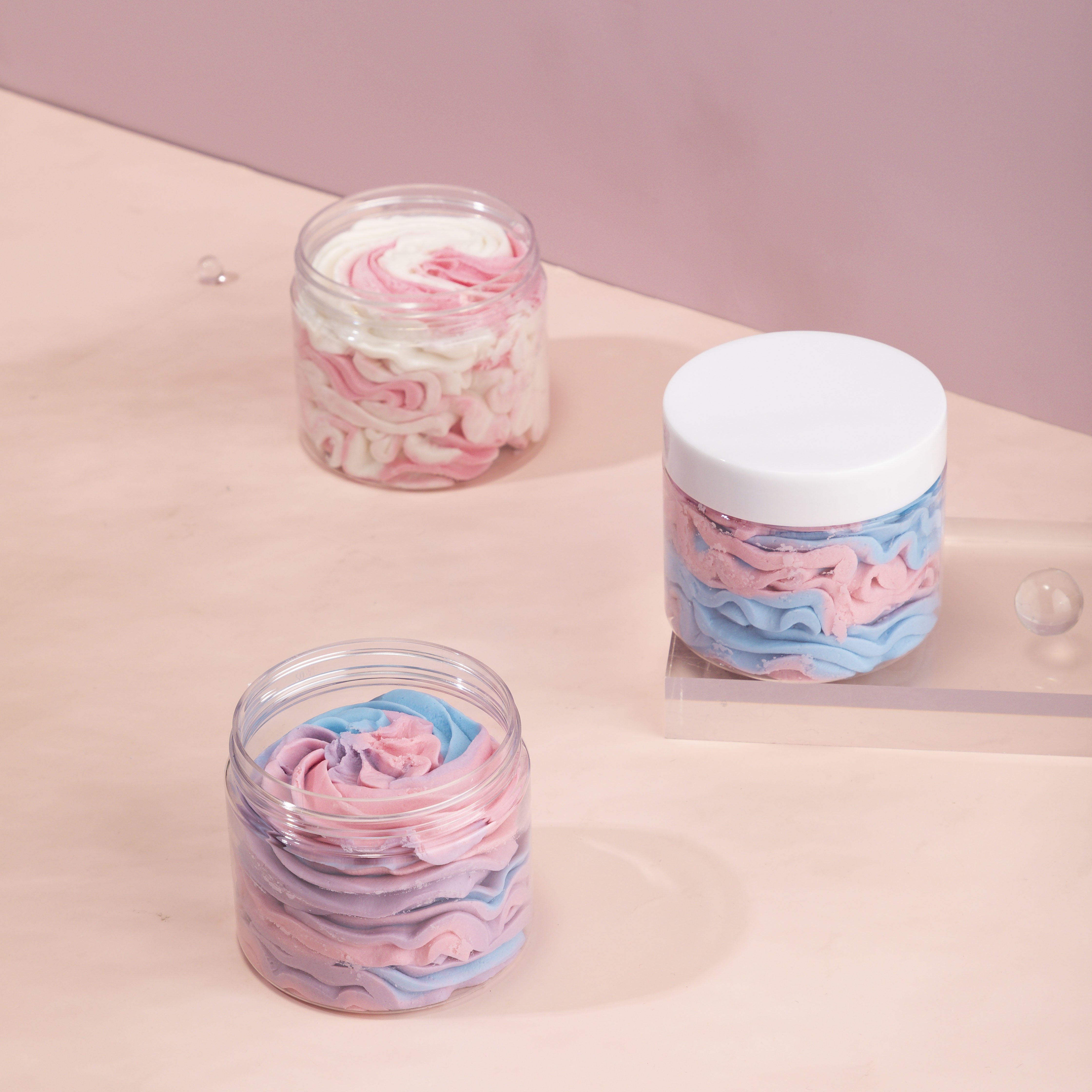 Wholesale Private Label Vegan Luxury Cosmetic Rainbow Colorful Shea Natural Body Lotion Adults Skin Care Lotion Female 3 Years