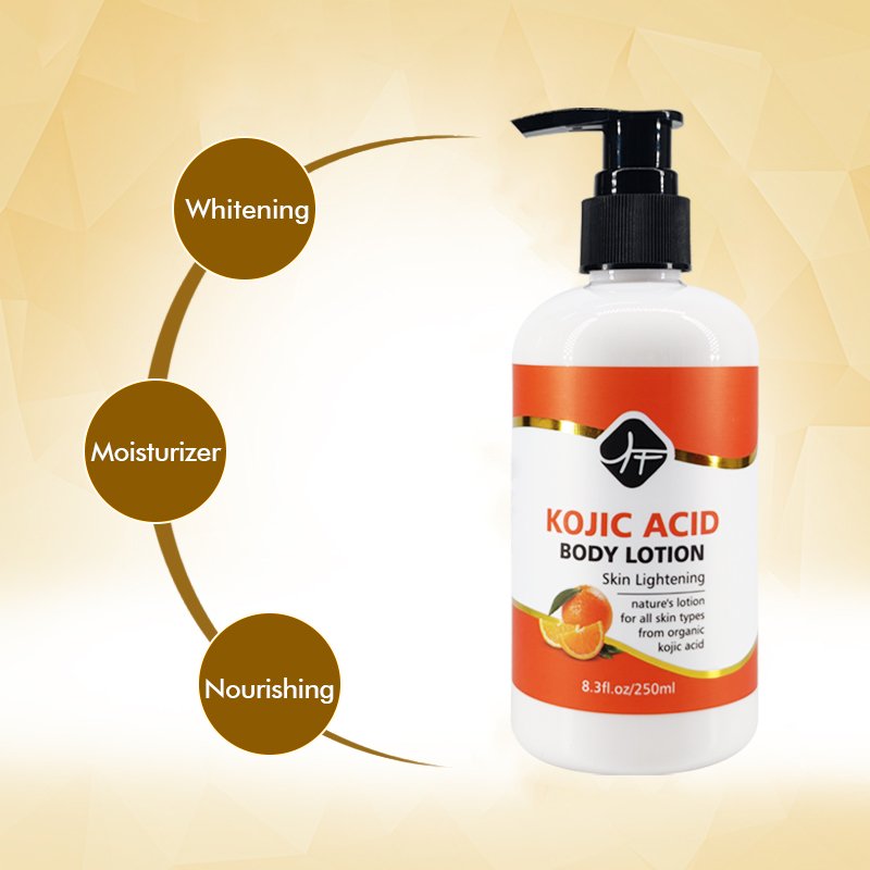Wholesale OEM private label Kojic acid body lotion skin care Moisturizer Nourishing Anti-aging lightening skin body lotion