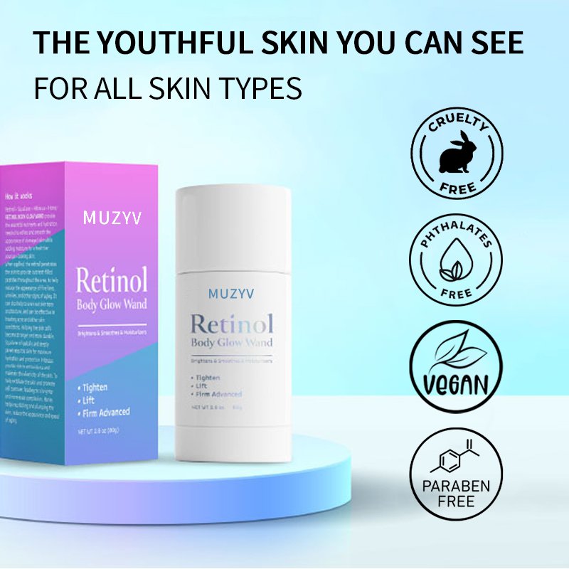 Custom solid body cream balm moisturizing firming glow retinol body lotion stick