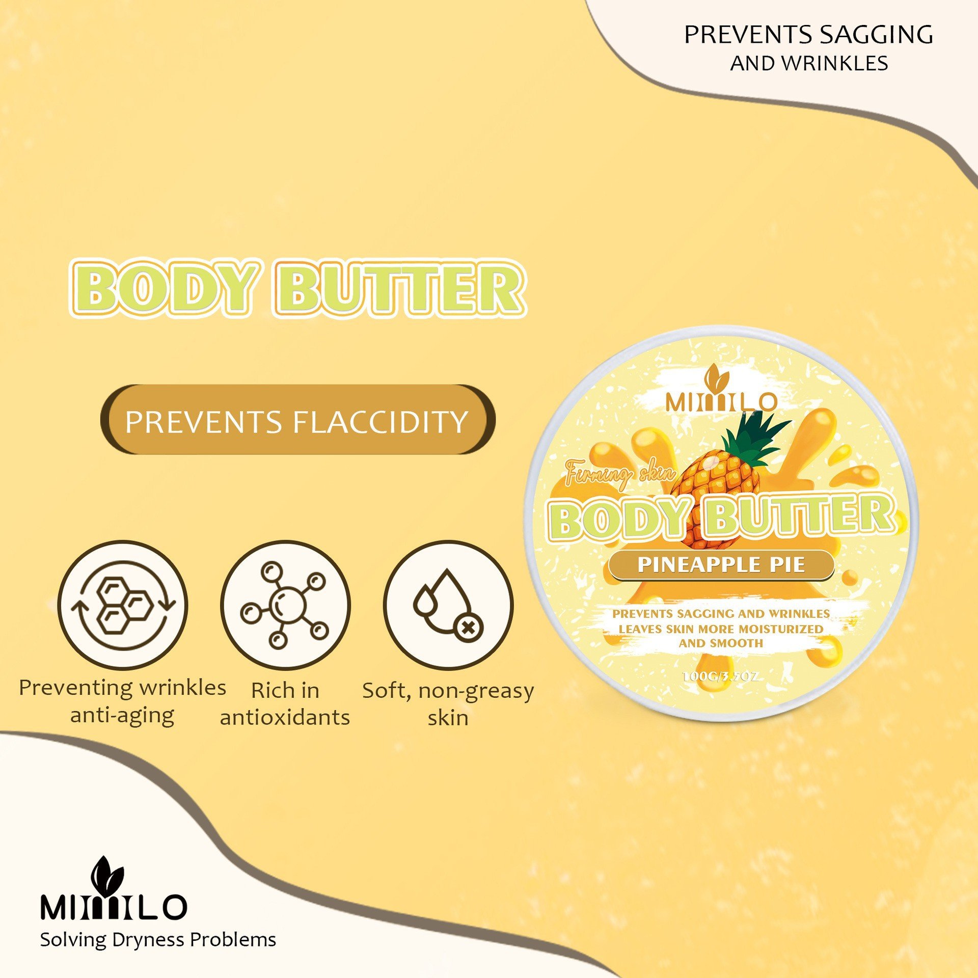 Body glaze Body oil moisturizes and moisturizes wrinkles and cracks Body glaze lotion