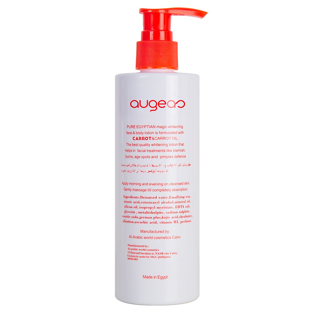 Wholesale Skin Care Product Carrot Oil Light Fragrance Moisture Whitening Vitamin C Lightening Body Lotion For Women