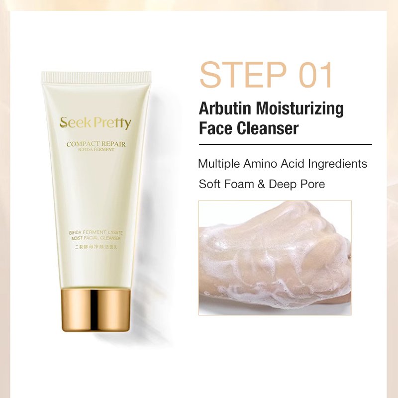 Wholesale Beauty Products Facial Niacinamide Paraben Free Brightening Whitening Arbutin Lotion Cream Skin Care Set For Women