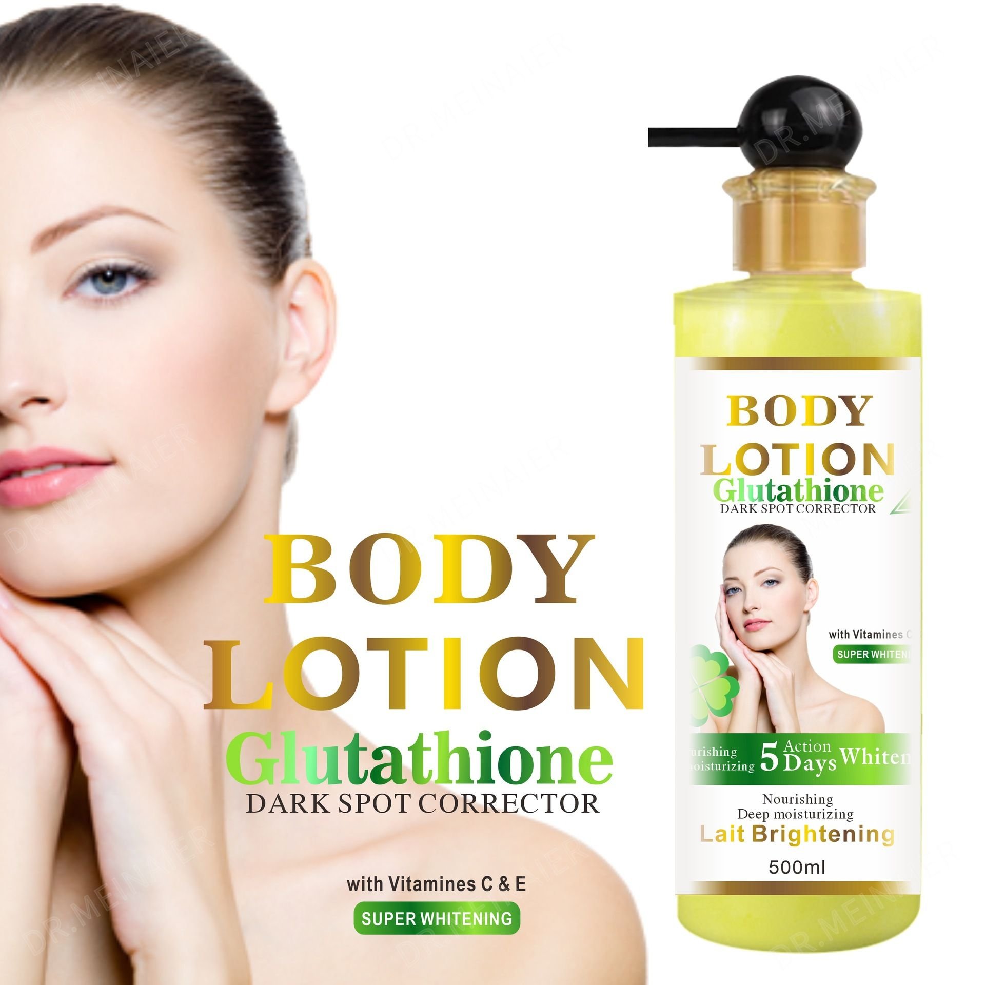 Custom Logo Whitening Moisturizer Body Lotion For Women