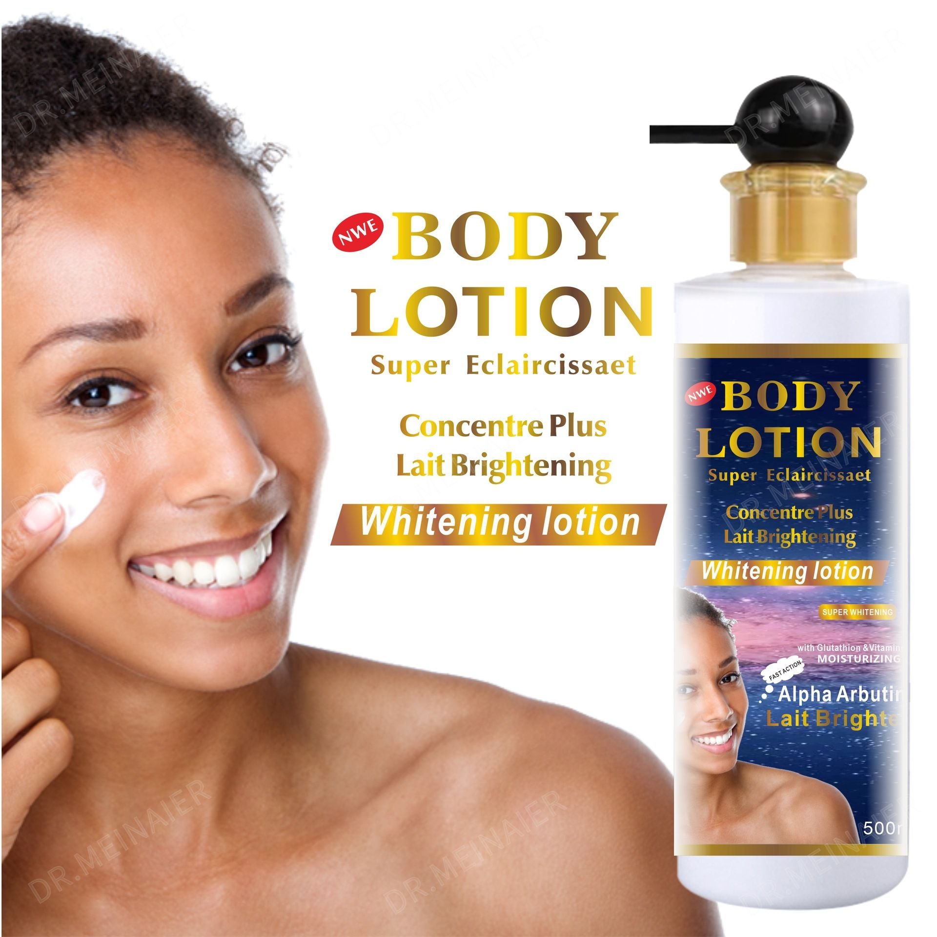Custom Logo Whitening Moisturizer Body Lotion For Women