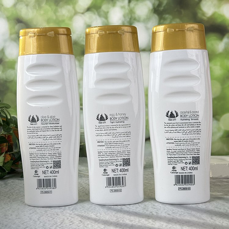 High Quality 400ml Vitamin Good Moisturizing Brightening Whitening Body Lotion For Women