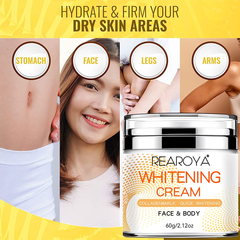 Tender Moisturizing Whitening Brightening Hand Foot Neck Body Whitening Creeam