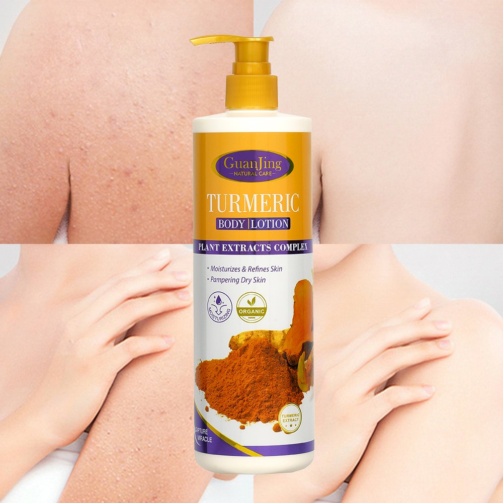 Turmeric Body Lotion Shea Butter Extract Smooth Skin Care Firming And Tightening Cream Moisturizing Female Body Lotion Cream