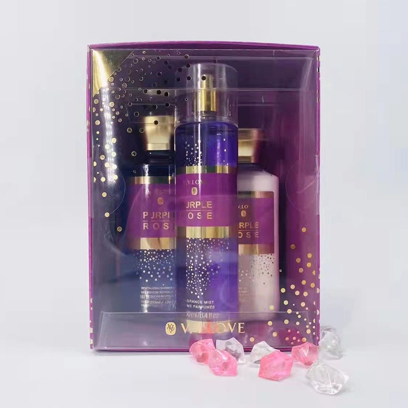 3pcs 236ml Body Lotion 295 Ml Wash 250ml Bodyworks Mist Perfume Bath Gift Set For Women