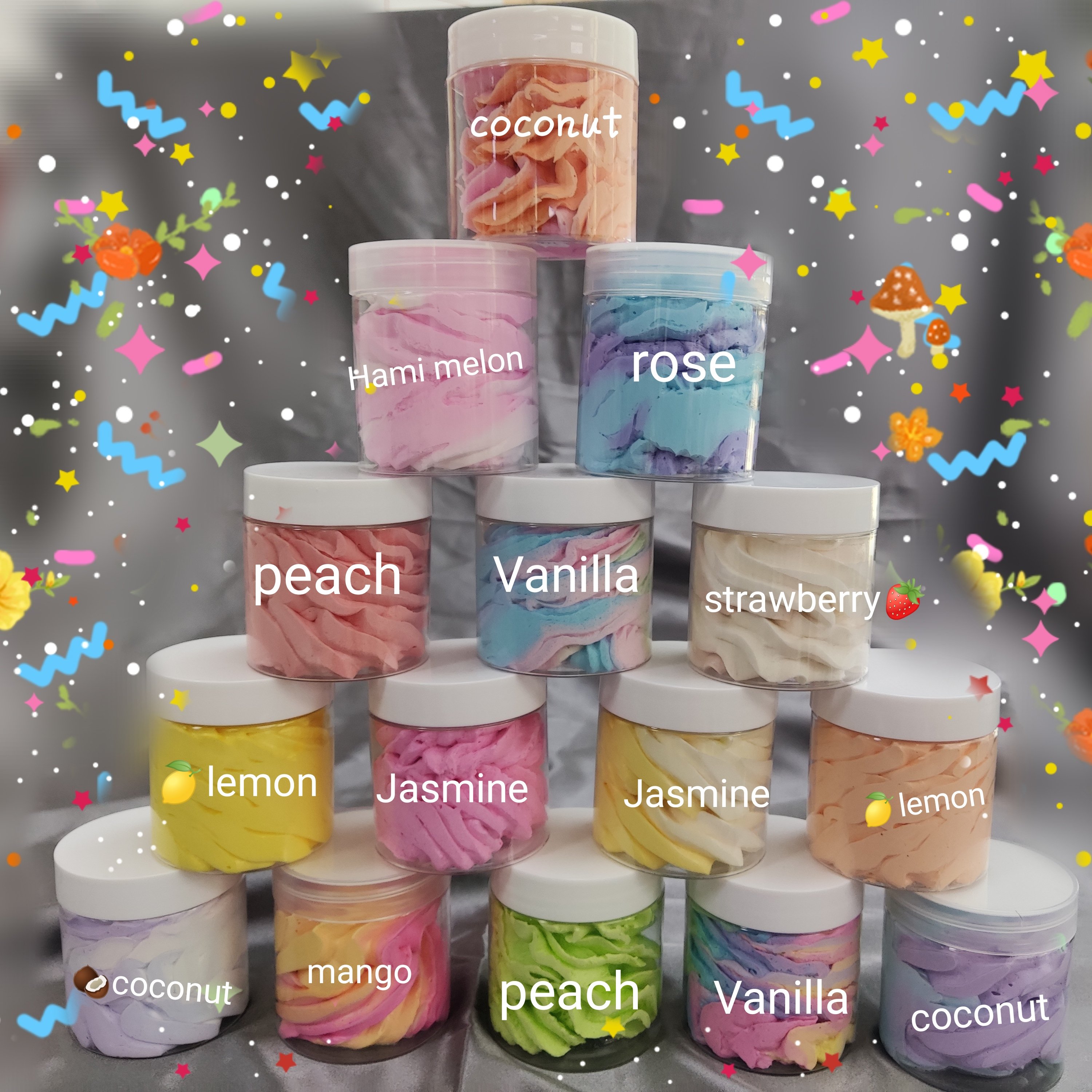 Wholesales Private Label Pink Body Lotion OEM Body Butter Organic Whipped Butter Shea Body Butter with a Nice Jars Container