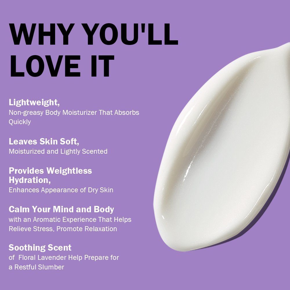 Hot Sale Moisturize Nourishing Body Lotion Lavender Scented Body Lotion Wholesale Smooth Skin Soften Rough Body Lotion