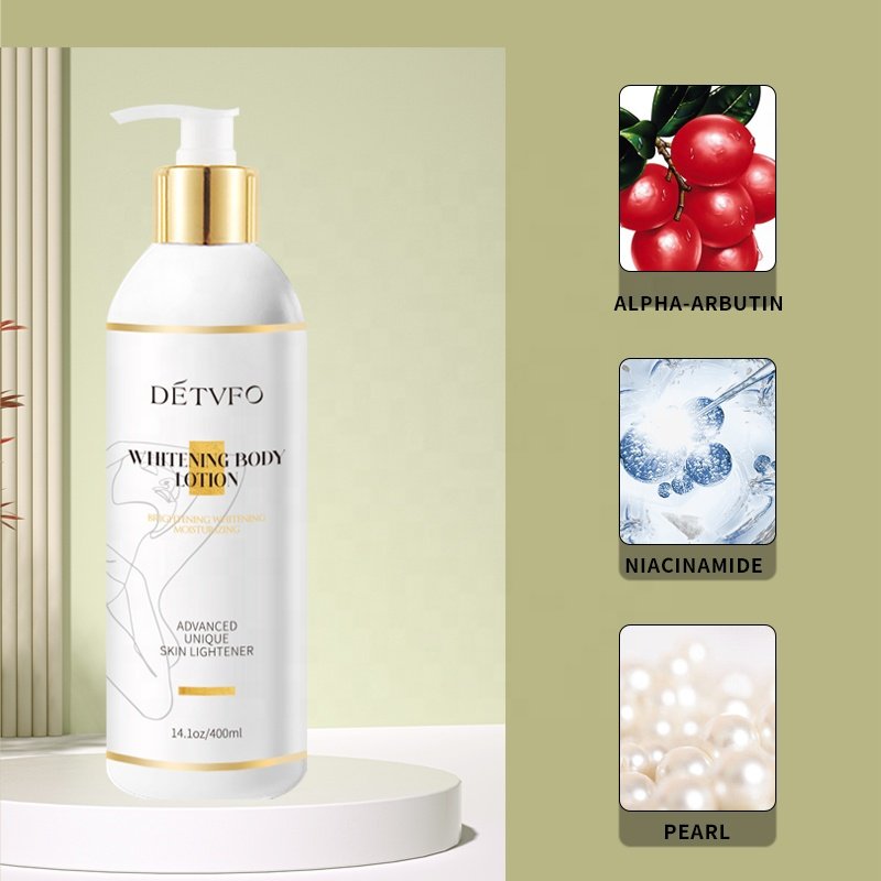 Private Label Nourish Skin Organic Bath Works Brightening Whitening Moisturizing Cream Body Lotion