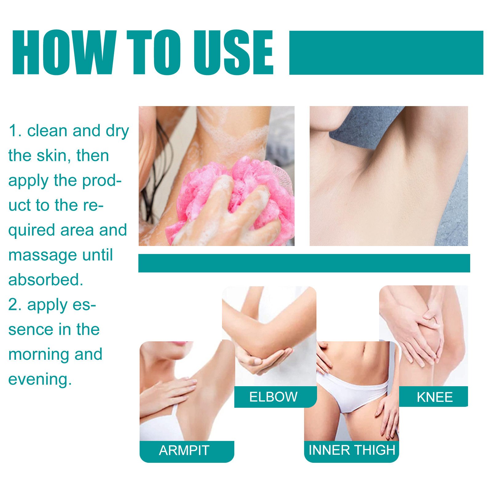 Retinol Whitening Oil For Private Part Brighten Dark Skin Permanent Bleaching Lotion for The Whole Body Underarm Knee Buttocks