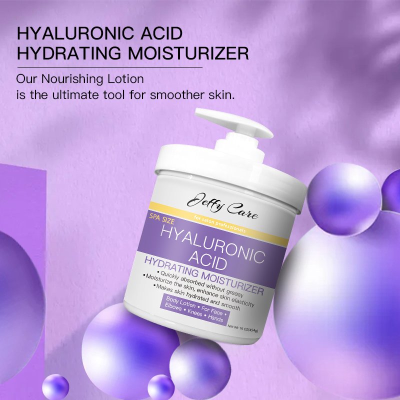 OEM/ODM New Custom Brand Organic Hyaluronic Acid Whitening Nourishing Firming Skin Care body Lotion Face Hydrating Moisturizer