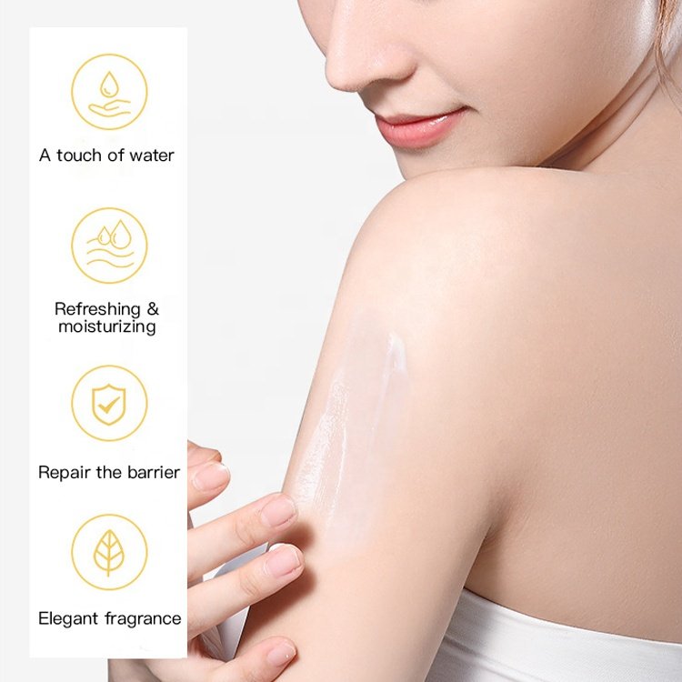 OEM Wholesale Vegan Body Cream Moisturizing Nourishing Natural Firming Body Lotion