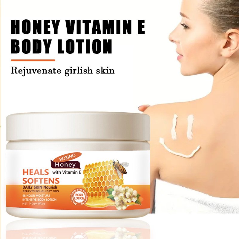 Honey Body Lotion Moisturizes all over the Body Moisturizing and Long-lasting Fragrance Moisturizing Lotion