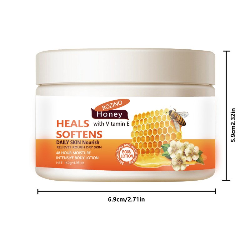Honey Body Lotion Moisturizes all over the Body Moisturizing and Long-lasting Fragrance Moisturizing Lotion
