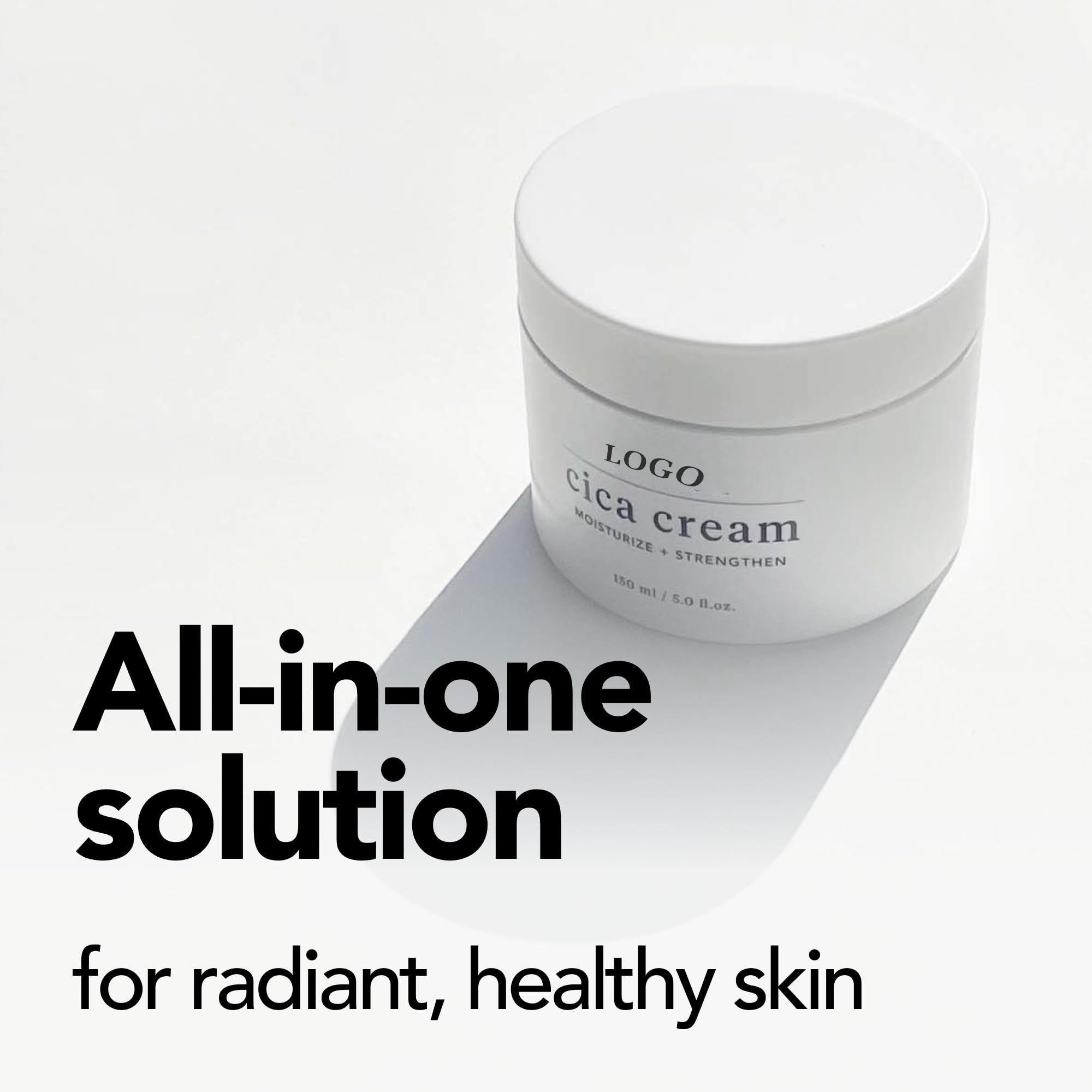 Cosmetics Private Label Face Cream Anti-Wrinkle Soothing Repairing Strengthen Moisturize Cica Cream