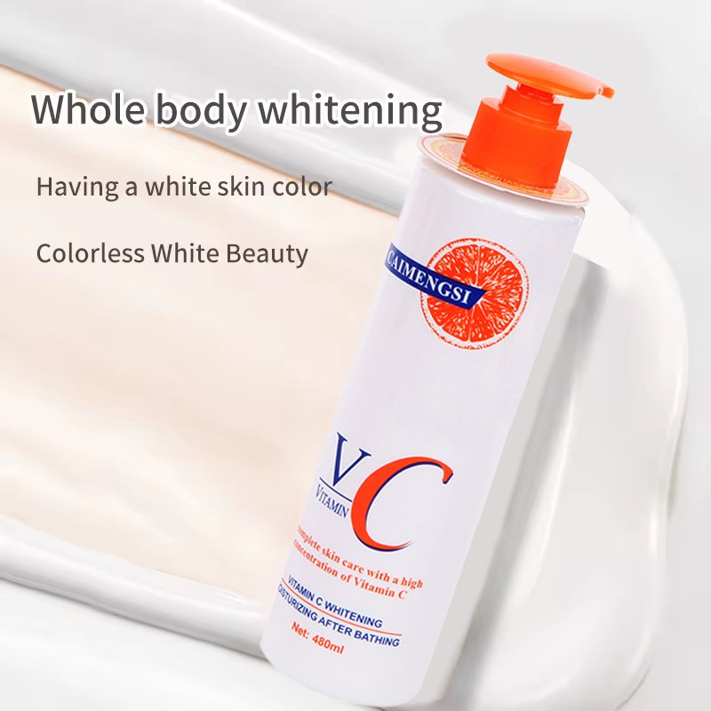 High Quality 480ml Moisturizing Nourishing Whitening Organic Vitamin C Body Lotion For Women