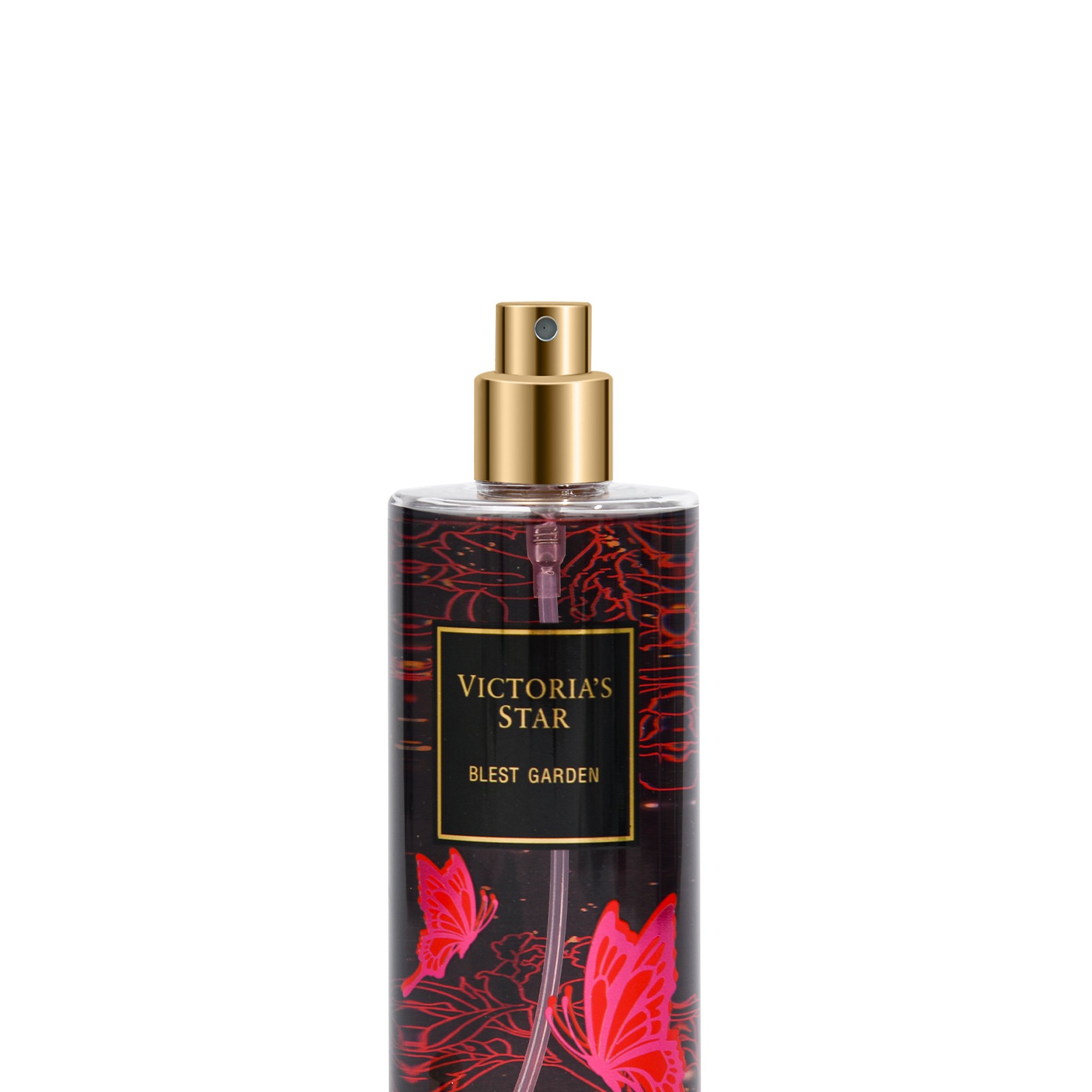 New Design 250ML Body Spray With 236ML Floral Body Cream Bath Set For Women SG0062