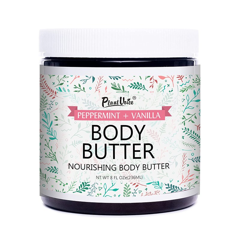 Private Label Natural Organic Coacoa Whipped Shea Butter Cbd Argan Body Butter Lotion Raw Bulk Wholesale Cream