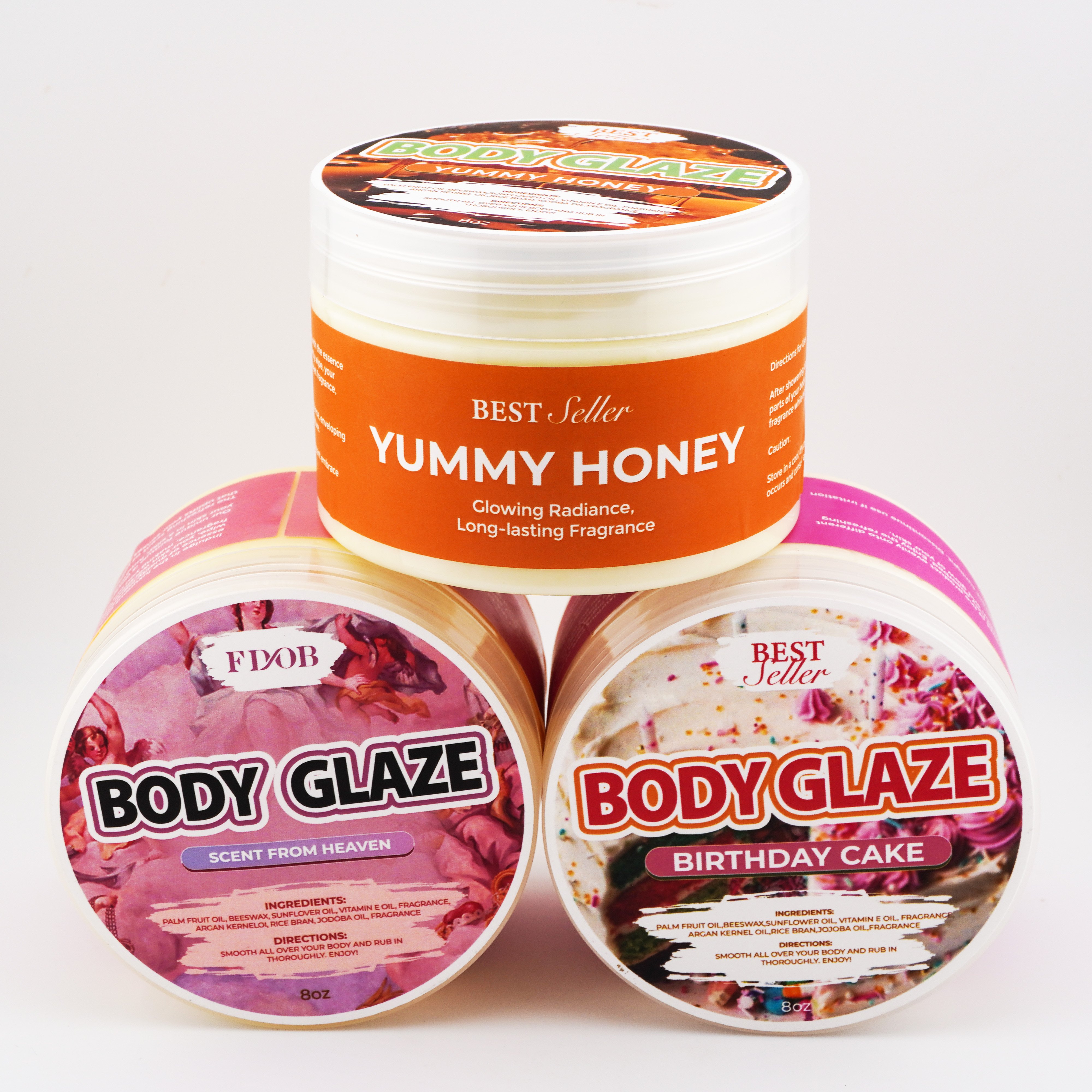 Wholesale Body Lotion Body Glaze Customizable Fragrance 100% oil Naturals Shea Butter Shea butter for Body