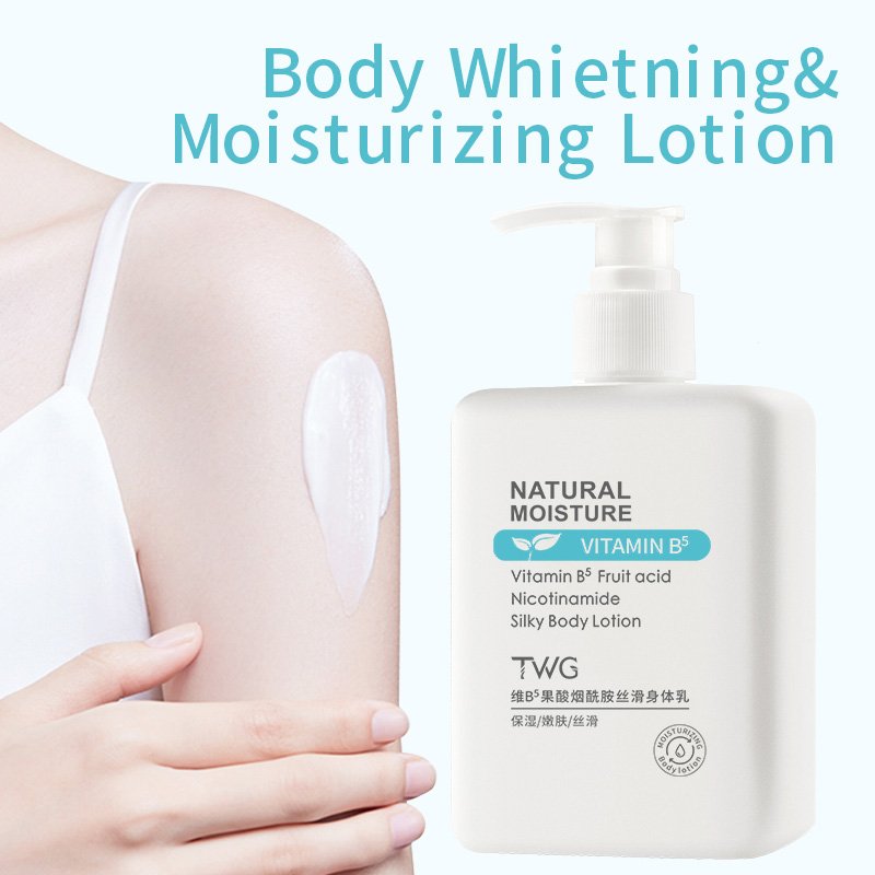 TWG Vitamin C Body Whitening Lotion Vegan Body Lotion and Cream Silky Nicotinamide Whitening B5 Vitamin C Body Lotion