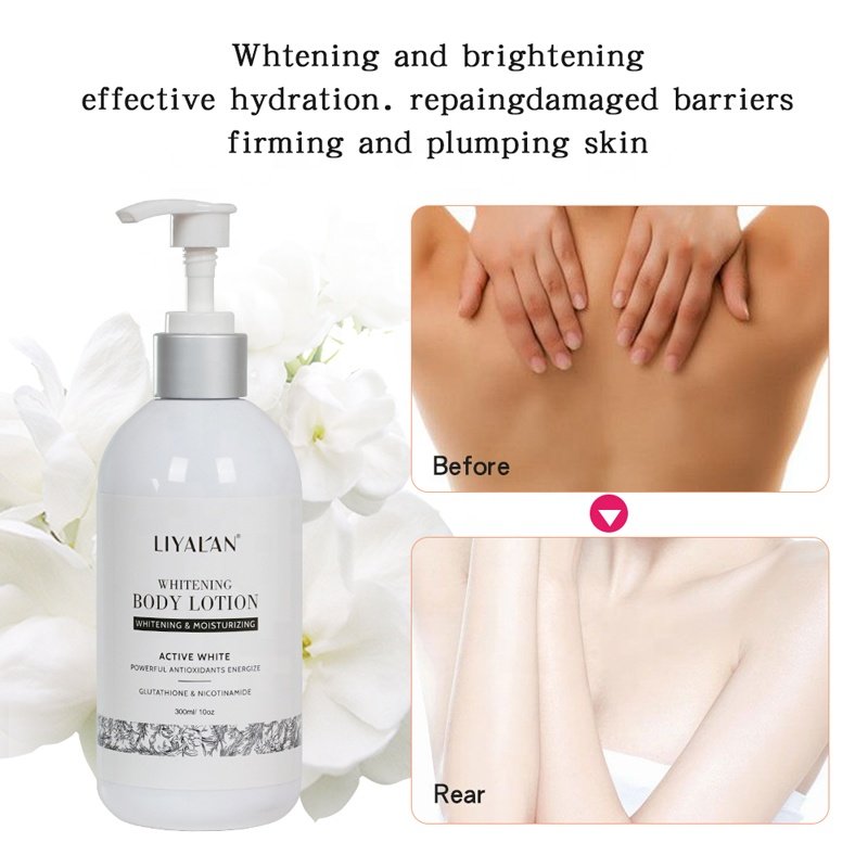 Private Label Niacinamide Arbutin Bleaching Cream Skin Brightening Lightening Whitening Body Lotion