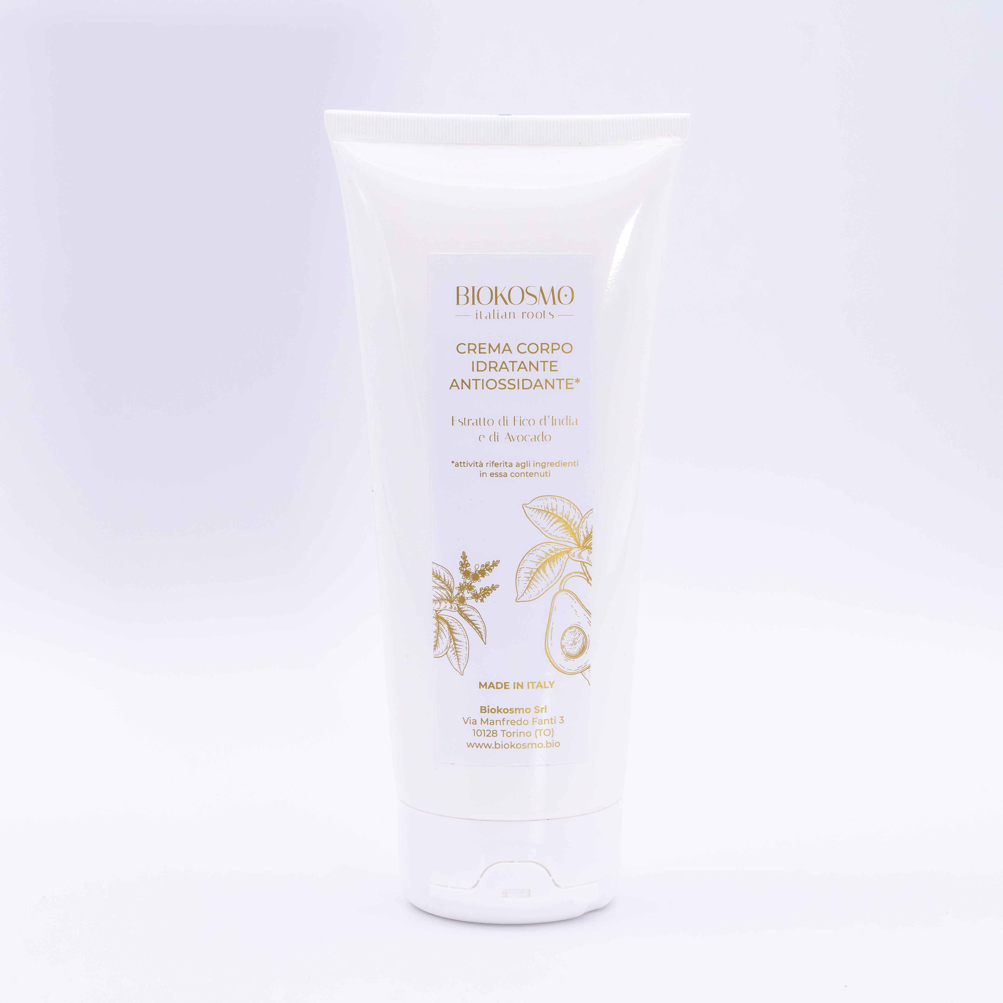 Top-Tier Italian Bio Hydrating Cream - Antioxidant-Rich Body Lotion 200ml - Perfect for Revitalizing and Smoothing Skin