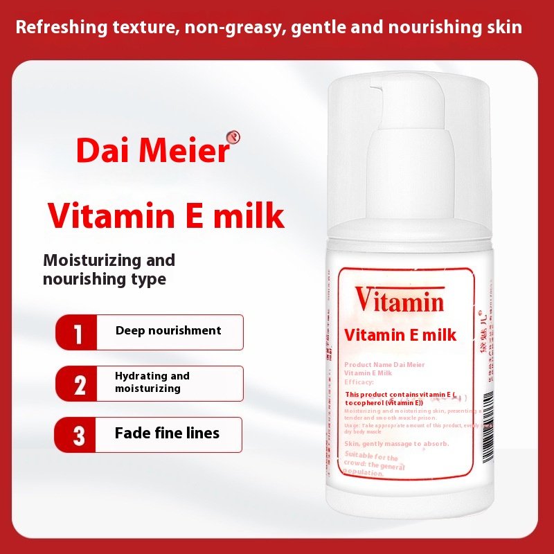Genuine Manufacturer's 100g Vitamin E Hydrating Body Lotion Moisturizing Skin Care Face Cream & Lotion