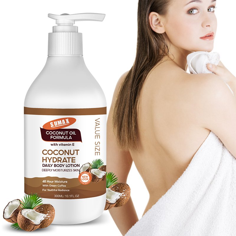 Sumax Natural Coconut Oil Body Lotion 300ml For All Types Skin