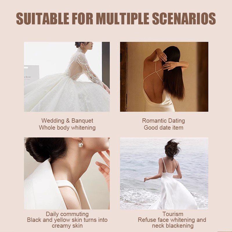 No makeup Cream Body Lotion Bare makeup Face and neck No makeup remover isolation anti-concealer 3-in-1 sun all over the body