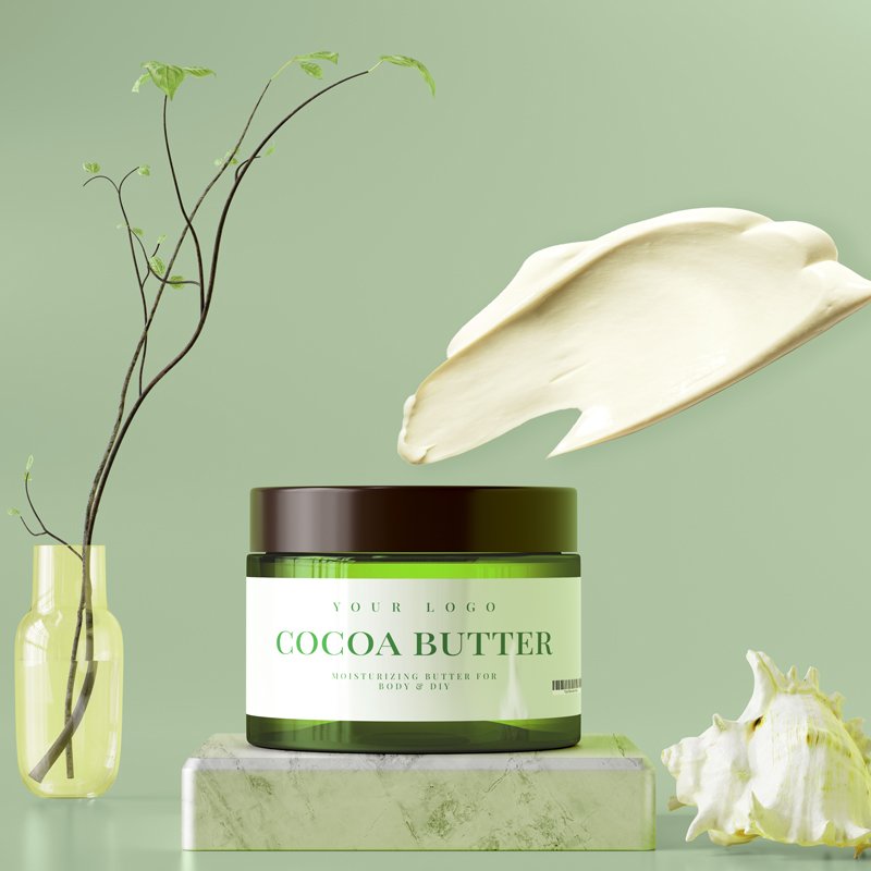 Deep Nourishing cocoa butter lotion visible radiance hydrated vitamin E cocoa butter cream