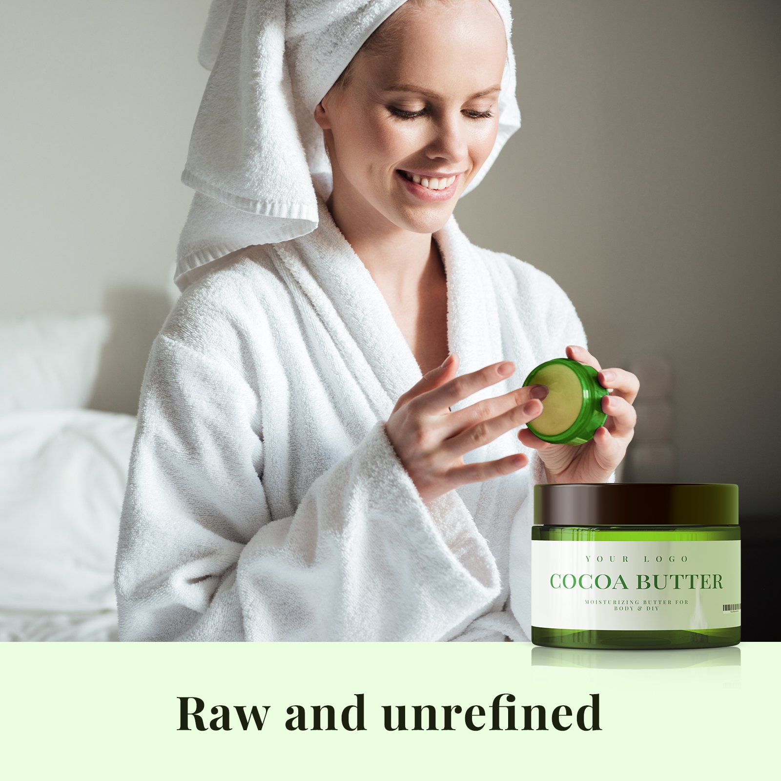 Deep Nourishing cocoa butter lotion visible radiance hydrated vitamin E cocoa butter cream
