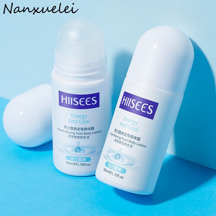 Private Label HIISEES 50ml Roll on Deodorant Fragrance Scent Antiperspirant Deodorant Body Lotion