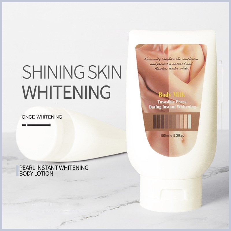 Private Label Organic White Bodi Lotion Natural Beauty Body Cream Moisturizing Milk Whitening Body Lotion For Black Skin