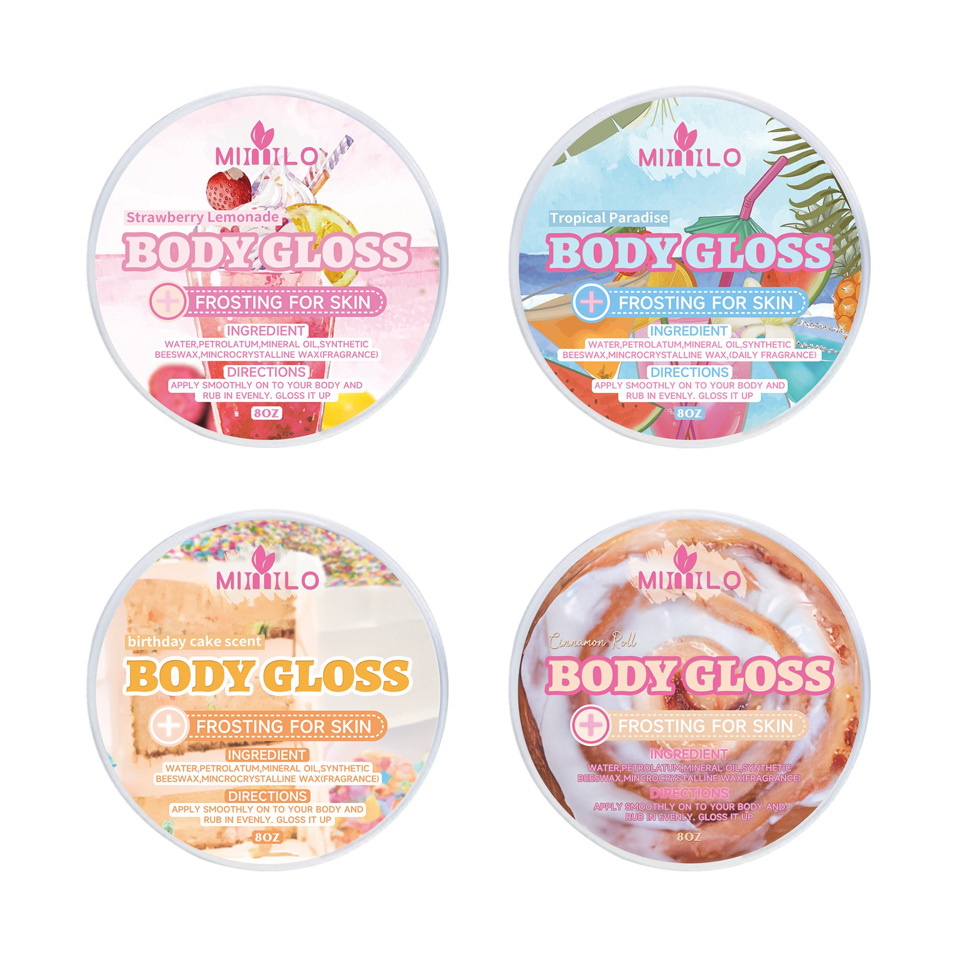Body Glaze Body Oil BODY GLOSS Moisturizing Lock Water Wrinkle Crack New Product