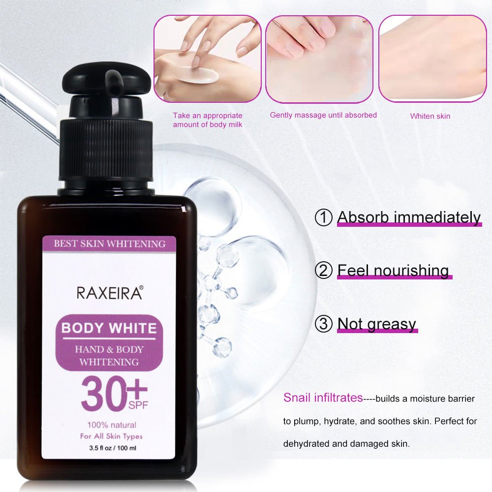 Private Label Fast moisturizing body lotion body lotion whitening skin best skin whitening body lotion