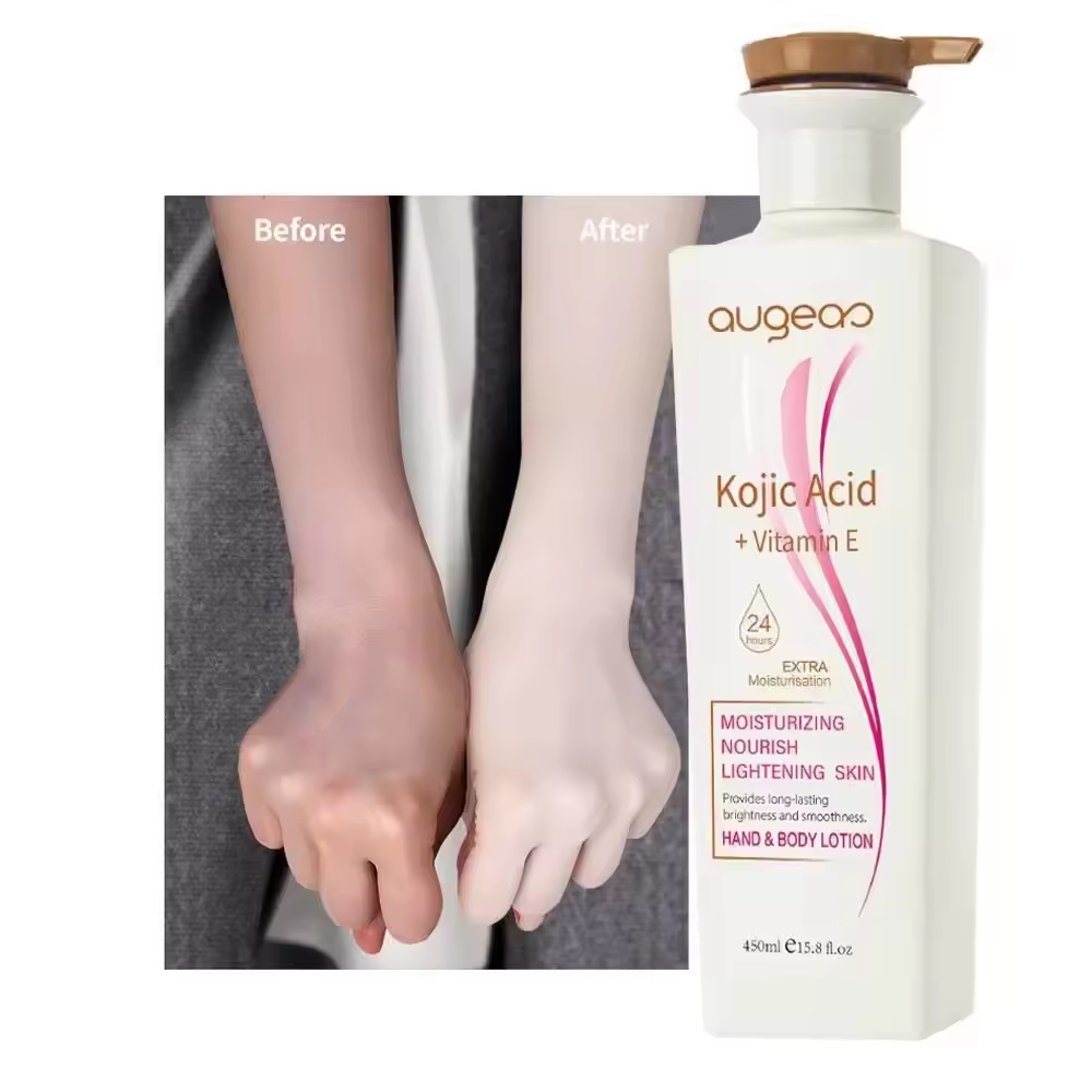 High quality deep moisturizing Skin care body hand face cream no greasy whitening vitamin c kojic acid body lotion