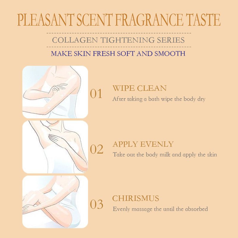 Popular Professional Soft Moisturizing Smooth Body Lotion Skin Care Collagen Anti-Aging Body Lotion