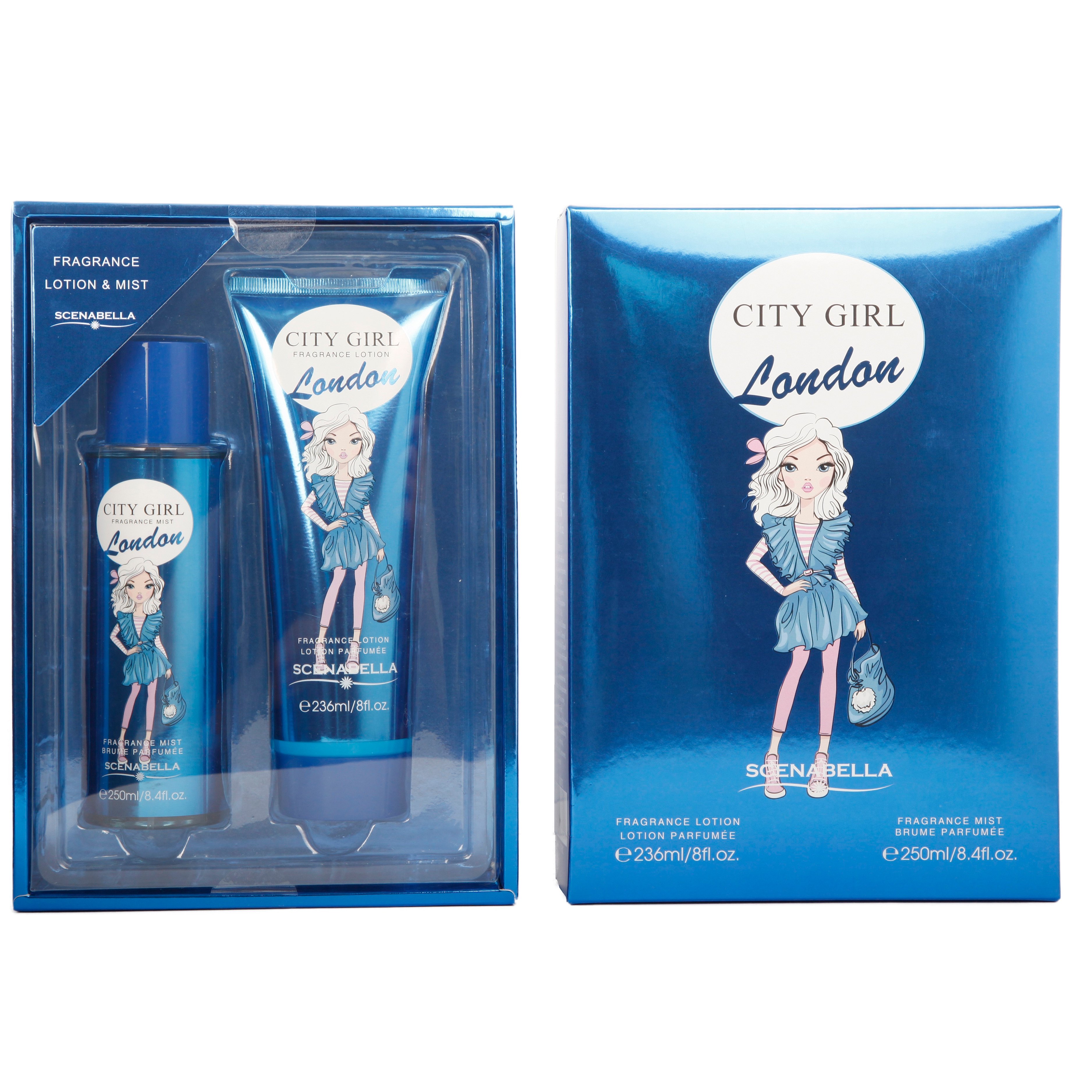 Wholesale 2 Pcs Body Works Cream And Body Mist Spray perfume gift sets for women