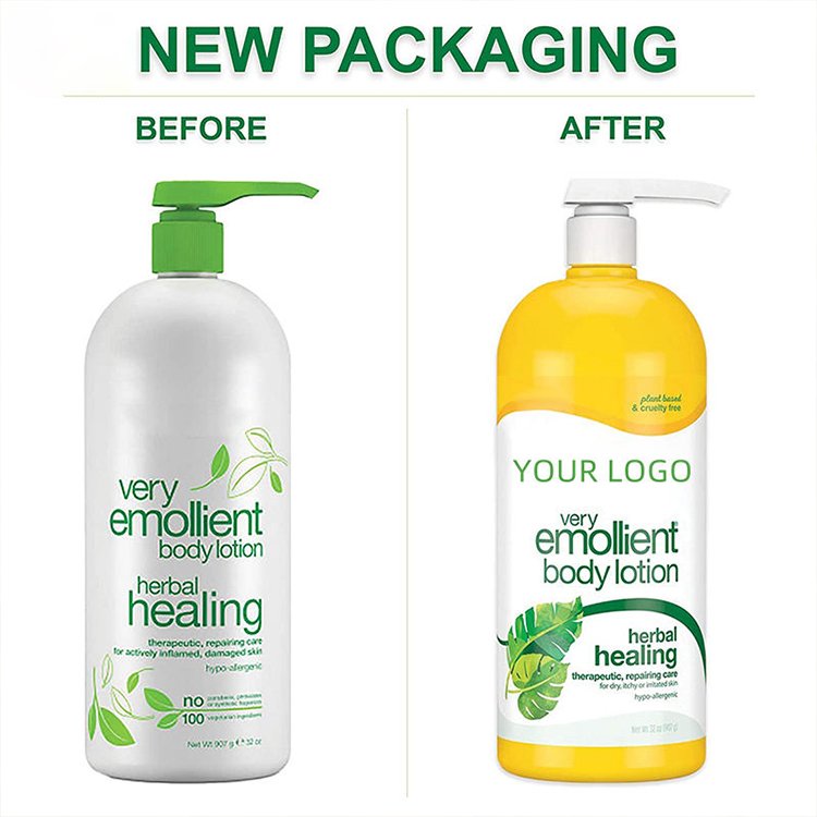 Wholesale Best Body Moisturizer Lotion Unscent Herbal Intensive Brightening Skin Care Organic Vitamin C Whitening Body Lotion