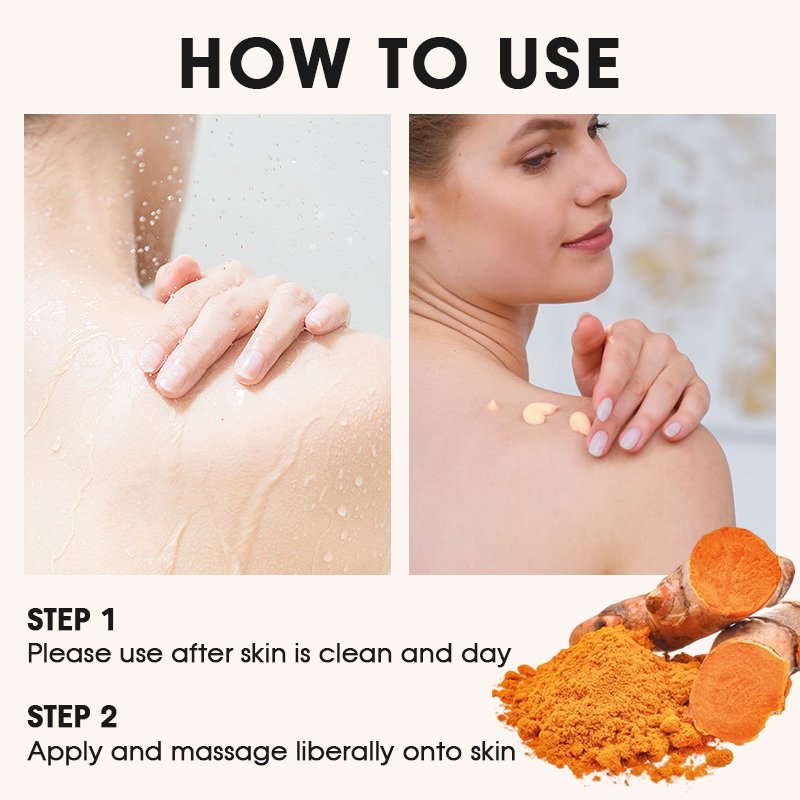 Wholesale Body Lotion Cruelty-Free Moisturizer Lightening and Vitamin C Turmeric Natural Body Lotion Privet Label