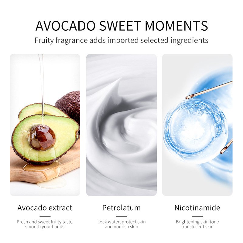 Advanced Fruit Hand Cream Rose Chamomile Hand Cream 30g effectively prevents dry, cracked and dehydrated skin
