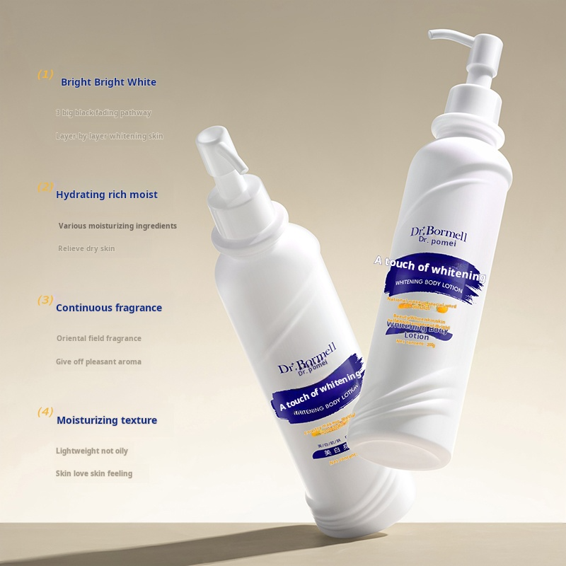 Dr.bormell whitening body lotion moisturizing soothing skin concealer dullness non-greasy whitening brightening body lotion