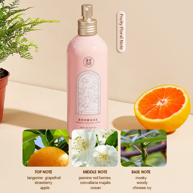 OEM Private Label Convenient Body Lotion Long-lasting Fragrance Body Care Quick Absorbing Body Cream Wholesale Adults Female