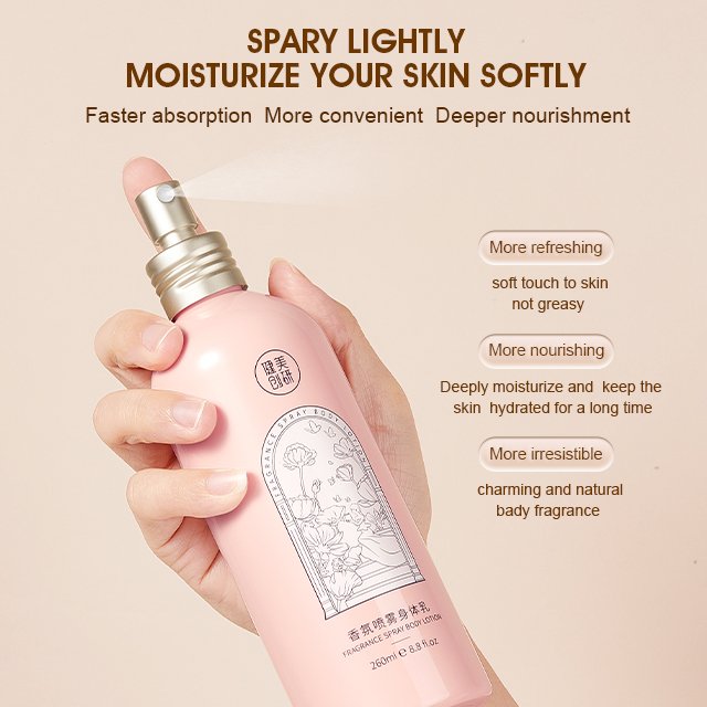 OEM Private Label Convenient Body Lotion Long-lasting Fragrance Body Care Quick Absorbing Body Cream Wholesale Adults Female