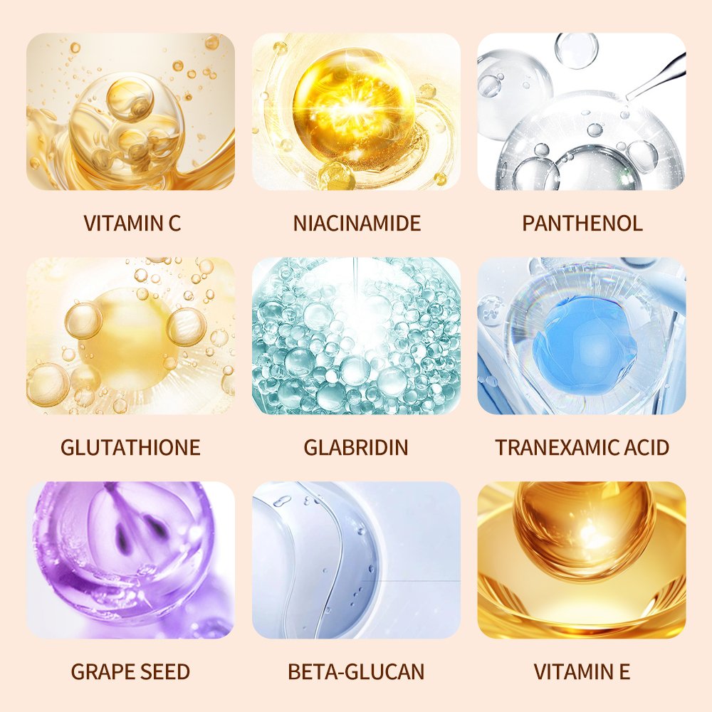 Private Label Body Skin Care VITAMIN C Brightening Whitening Cream Moisturizing Lightening OEM Body Lotion
